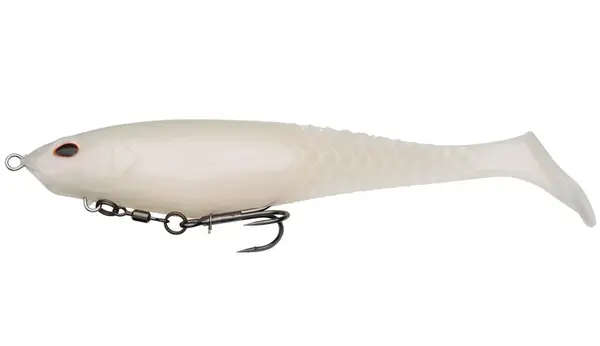 Berkley gumová nástraha powerbait cullshad shallow sinking albino - 15 cm 34 g