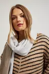 Marisse Scarf With Pearl Fringes