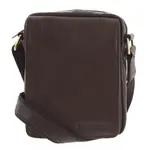 Pánska kožená taška tmavohnedá - SendiDesign Merlim