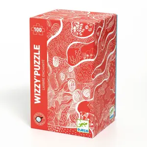 Efektné puzzle - začarovaný strom - 100 ks