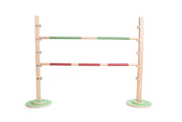 Drevená atletická prekážka - trénujte skoky