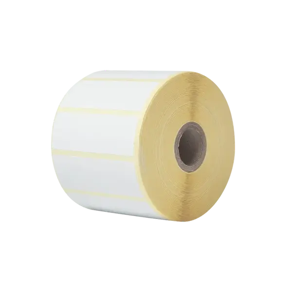 Brother BDE1J026076102, 76mm x 26mm, bílé papírové štítky, 1552 etiket