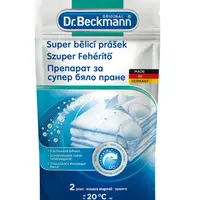 Dr.Beckmann Super bělicí prací prášek 2 dávky 80 g