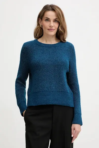 Svetr z vlněné směsi Morgan MPAUL dámský, béžová barva, MPAUL