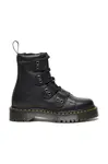 Kožené workery Dr. Martens 1460 LTT dámské, černá barva, na platformě, DM41750001