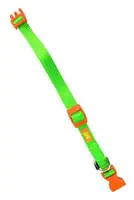 Obojek nylon Club C 44cmx15mm zelený