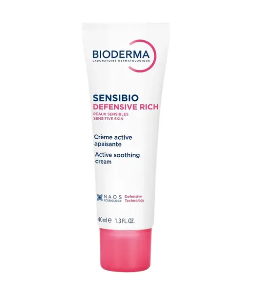 BIODERMA Sensibio Defensive rich aktivní zklidňujicí krém s výživnou texturou 40 ml