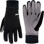 Swix TUR SOFTSHELL GLOVE Lyžařské rukavice, černá, velikost