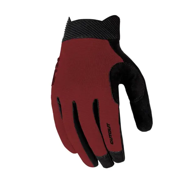 Cyklo rukavice Kellys Cutout Long 025 terracota red L