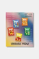 Připínačky na obuv Crocs Chip Variety 5-pack 10015977