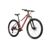 Dámské horské kolo Kross LEA 5.0 27,5" Gen 006 M (17", 160-170 cm) kaštanová / stříbrná / lesk