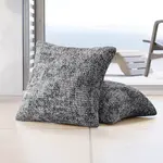 Bielastické potahy MARMO šedé povlaky na polštářky 2 ks ( 40 x 40 cm)