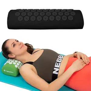 Masážní polštářek inSPORTline AKU-P100 černá