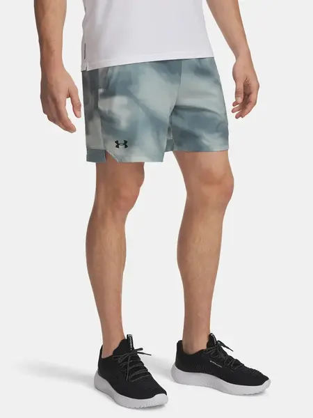 Pánské kraťasy Under Armour UA Vanish Woven 6in Prnt Sts-GRN - Pánské