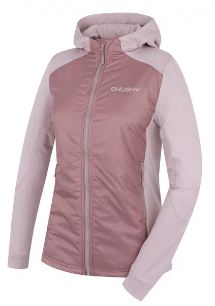 Husky Any L S, light purple Dámská mikina na zip