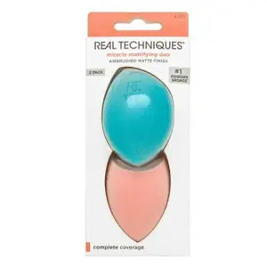 Real Techniques Miracle Mattifying Duo houbička na make-up