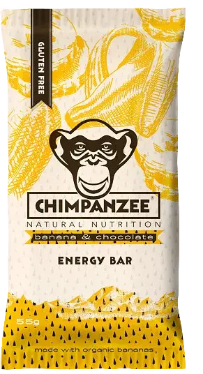 CHIMPANZEE Energy bar Banana Chocolate 55 g