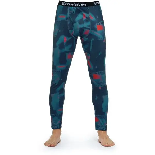 Horsefeathers RILEY Pánské termo kalhoty, modrá, velikost