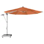 Zahradní výkyvný slunečník s boční tyčí Doppler EXPERT 350P, terakota DP438247T831