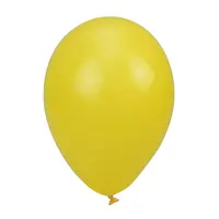 Balóny pastelové žluté 10 ks 24cm