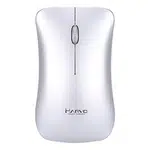Marvo Myš DWM102SL, 1600DPI, 2.4 [GHz], optika, 3tl., bezdrátová, stříbrná, vestavěná baterie, kancelářská, tichá