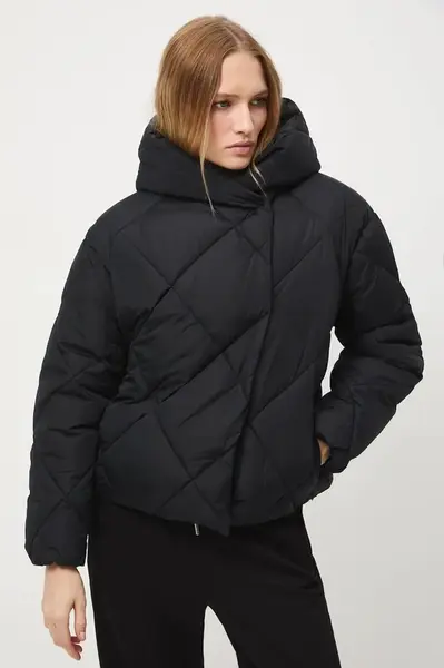 Bunda Medicine dámská, černá barva, přechodná