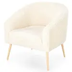 Křeslo Grifon 2 krémová/přírodní