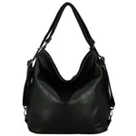 Dámský kabelko/batoh černý - Paolo bags Vasilia