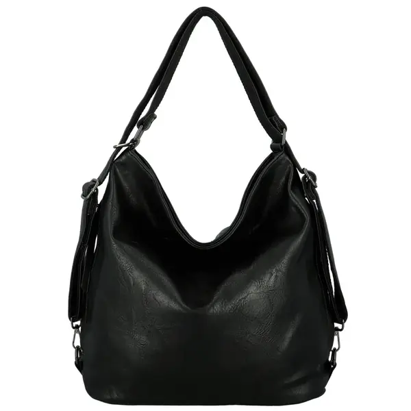 Dámský kabelko/batoh černý - Paolo bags Vasilia