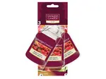Yankee Candle Papierová visačka do auta Black Cherry 3 ks