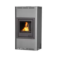 Kachle s výmenníkom AQUAFLAM 17, sivá, základná regulácia FLHSF29-018