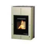 Kachle s výmenníkom AQUAFLAM VARIO SAPORO 11/7kW olivová FLHSF34-045