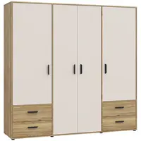 Skříň Mokkaro MOKS841-M802 písek/dub mauvella