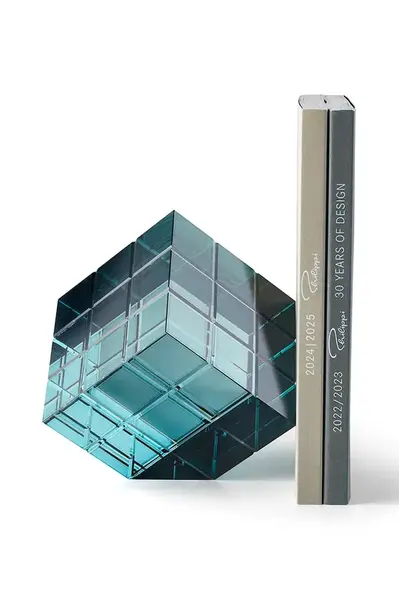 Stojan na knihy Philippi Tara 16 cm tyrkysová farba