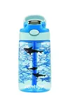 Contigo Dětská láhev Easy Clean Blue Sharks modrá 420 ml