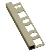 Lišta ukončovací "hranatá" Profil-EU champagne, PVC, dĺžka 250 cm, výška hrany 8 mm, LH8250CH