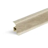 Lišta soklová Naturel dub Burgundy , PVC dĺžka 250 cm, výška hrany 56 mm, NATNGF098