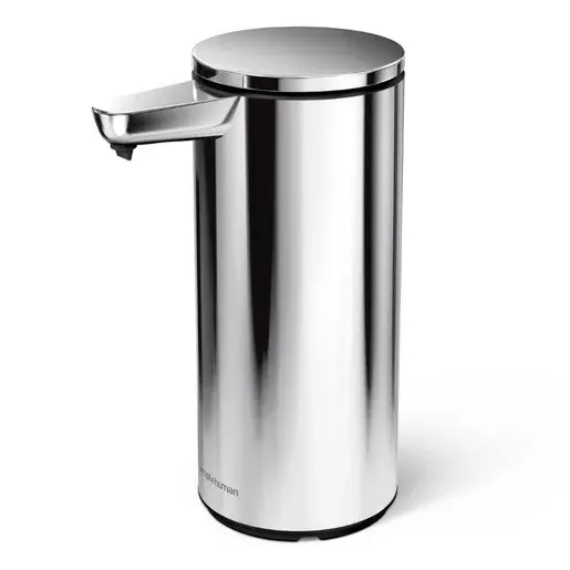 Simplehuman bezdotykový dávkovač mydla – 266 ml lesklá nerezová oceľ dobíjací ST1092