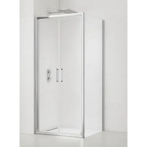 Sprchový kút obdélník 90x80 cm SAT TEX SIKOTEXL90STENA80