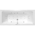 Masážna vaňa SIKO Nora 170x75 cm LUXUS akrylát ľavá aj pravá SIKOHMLNO170