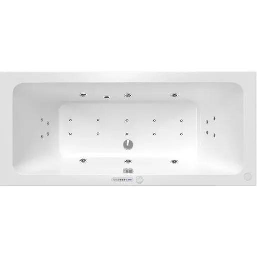 Masážna vaňa SIKO Nora 170x75 cm LUXUS akrylát ľavá aj pravá SIKOHMLNO170