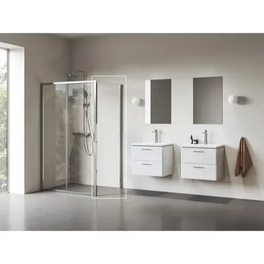 Ravak Blix II bočná zástena k sprchovacím dverám 100x100 cm 9BMA0C00Z1