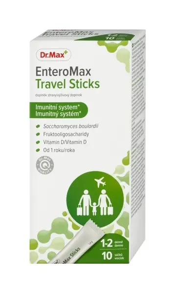Dr. Max EnteroMax Travel Sticks 10 sáčků