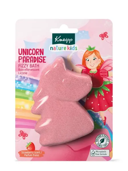 Kneipp Nature kids koupelová bomba jednorožec 85 g