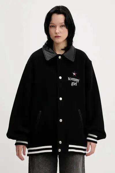 Bunda s příměsí vlny Tommy Jeans