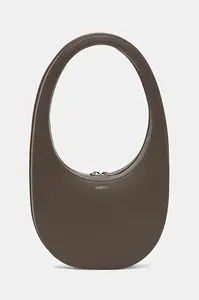 Kožená kabelka Coperni Swipe