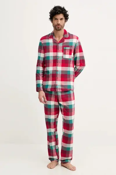 Bavlněné pyžamo United Colors of Benetton