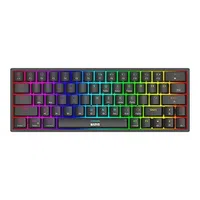 Marvo SHOGO 63, klávesnice US, herní, drátová (USB), černá, mechanická, podsvícení