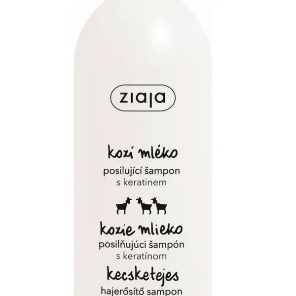 Ziaja Kozí mléko Šampon na vlasy s keratinem 400 ml
