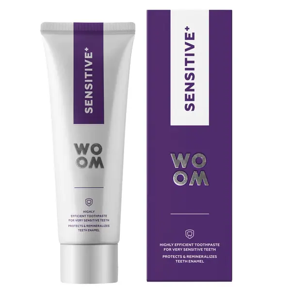 WOOM SENSITIVE+ zubní pasta 75 ml